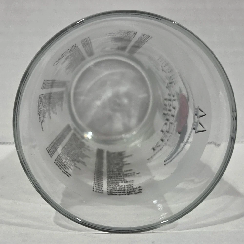 2005 Kentucky Derby 131 Mint Julep Glass Churchill Downs Winners List 5.25 inch